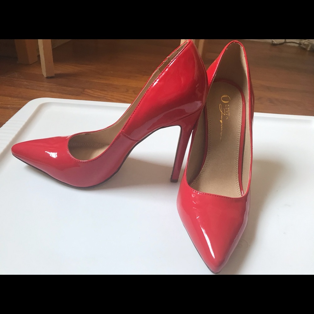 SOLD Olivia Jaymes Red Heels